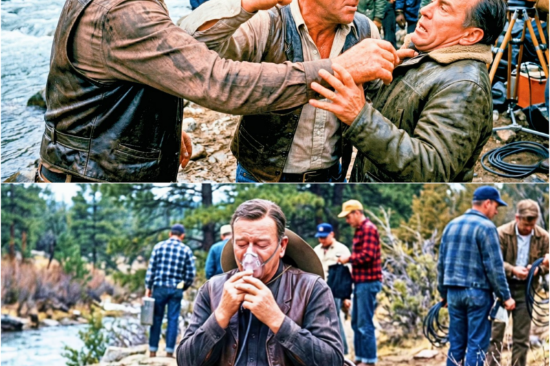 John Wayne Crawled Out Of The River — Dean Martin Had Already Turned To Face The Coordinator