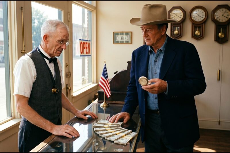 John Wayne Brought A Broken Watch To A Kentucky Clock Shop In 1960 — Then He Bought Every One