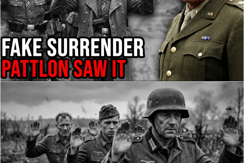 They Raised Their Hands to Surrender… Patton Saw They Were Still Armed