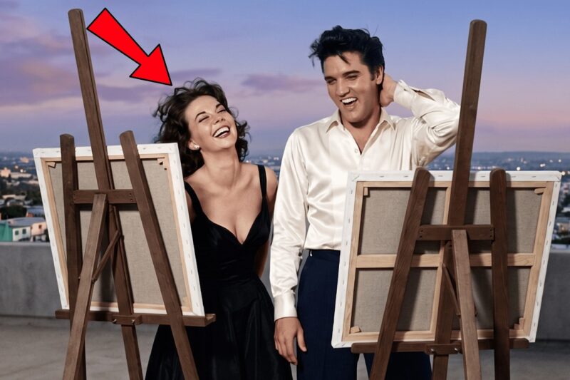 Natalie Wood CHALLENGED Elvis to Paint Her — How ELVIS Triggered Her Breathless Laugh