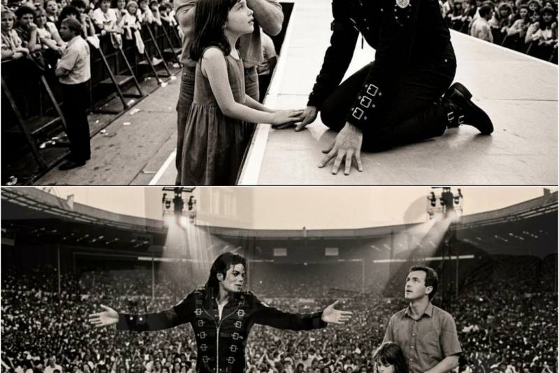 The Girl in the FRONT ROW Wasn’t Singing. Michael Jackson Noticed.