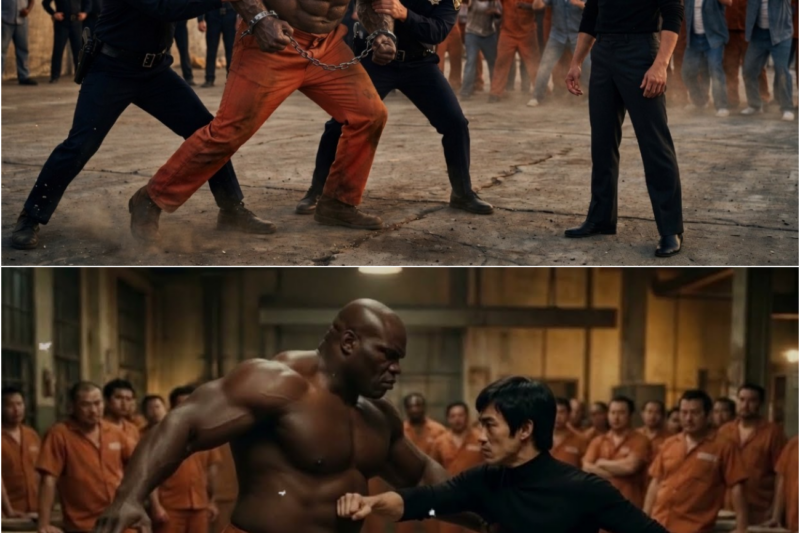 Prison’s Most Dangerous 330lbs Inmate — Nobody Lasted 2 Seconds — Until Bruce Lee Was challenged