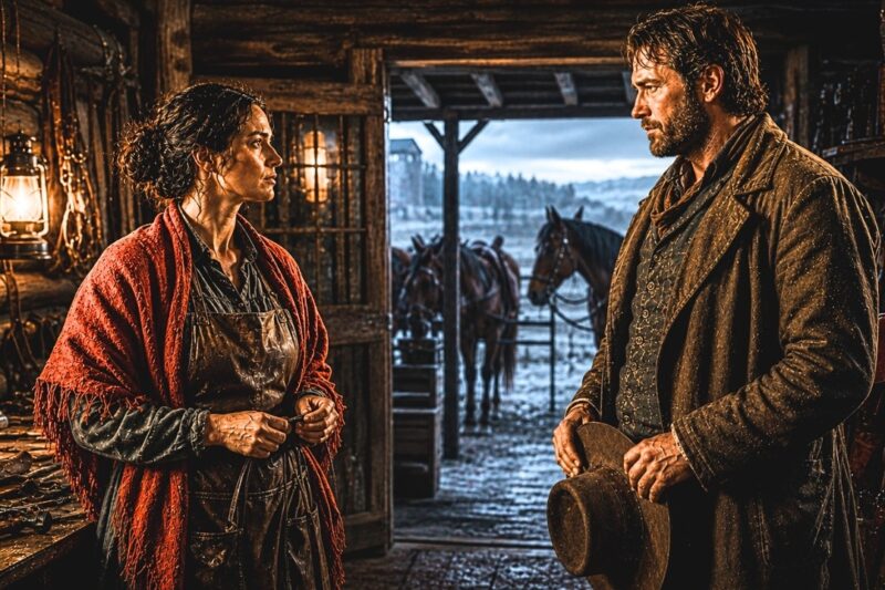 “Keep the Cabin,” He Said—Then the Rancher Asked the Disgraced Woman to Keep Him Too