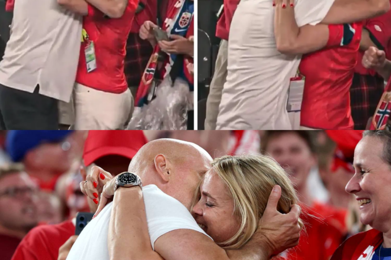 Norway Coach’s Emotional Post Match Celebration Shows the Power of Love Beyond the Final Whistle