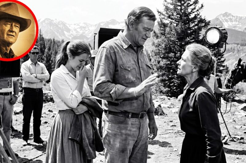 John Wayne Heard a Woman Humiliating a Young Girl on Set— What He Said Next Silenced Everyone