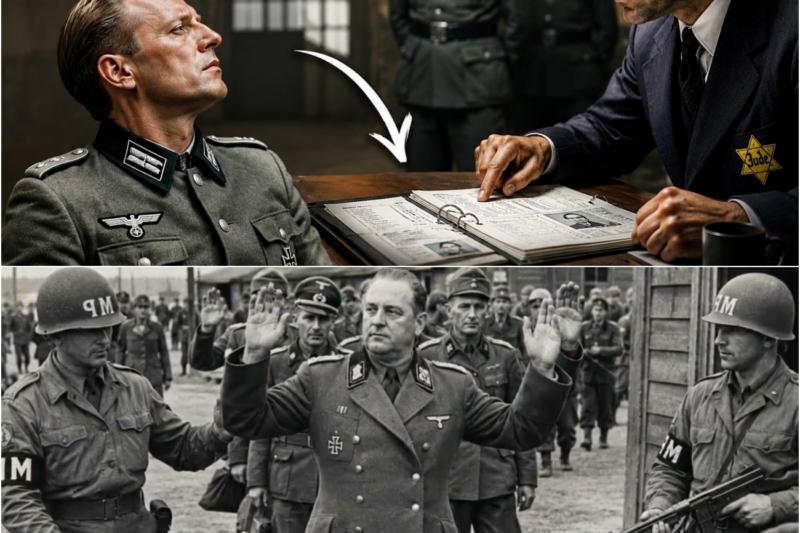 German Officer Sneered at the ”Jewish” Interrogator — The Interrogator Had His File Memorized