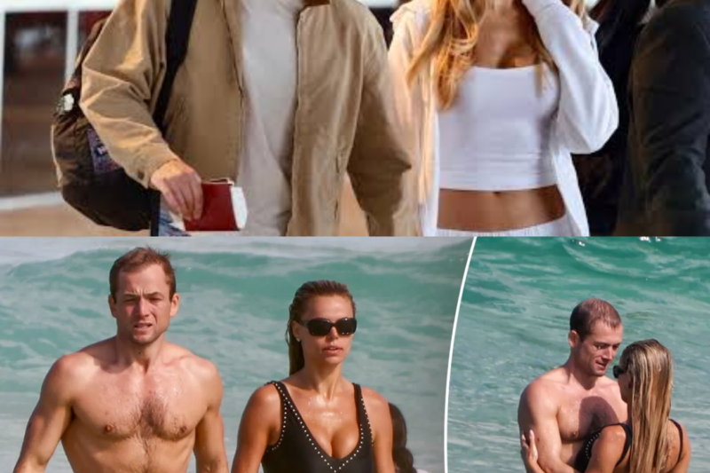 Brooks Nader and Taron Egerton Turn Heads With Romantic Australian Beach Getaway