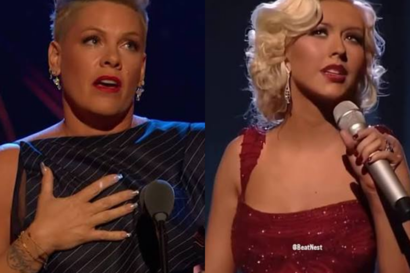 P!nk Responds After Fans Accus3 Her of Reviving Her Long Running Christina Aguilera Feud