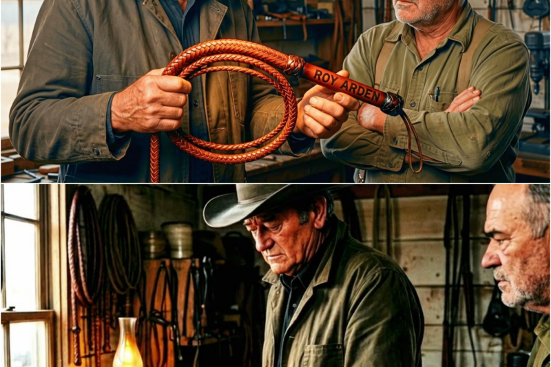 John Wayne Walked Into A Dying Whip Shop In San Antonio 1957 — Then He Read The Name On The Handle