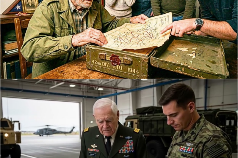 After 60 Years He Opened the Sealed Box His CO Gave Him — Inside Was the Map That Won a Battle