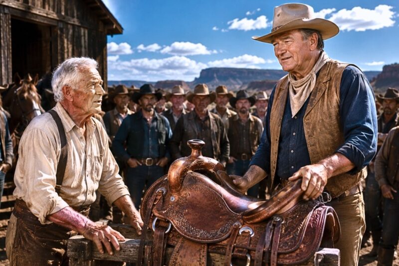 Nobody Wanted His Handmade Saddles — Then John Wayne Bought One and Everything Changed!