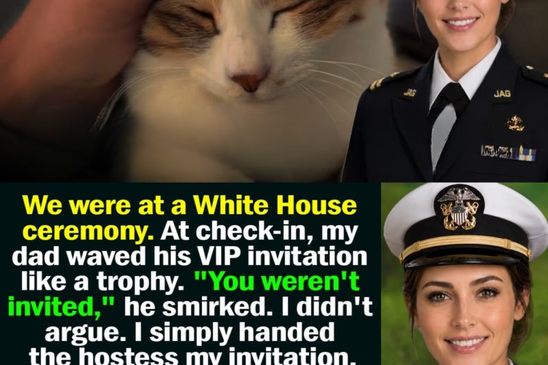 ‘You Weren’t Invited’: A Daughter’s White House Honor Became the Wake Up Call That Changed Her Father Forever