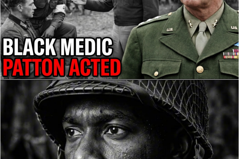 He Forced a Black Medic to Treat German POWs First — Patton Ended His Career That Night