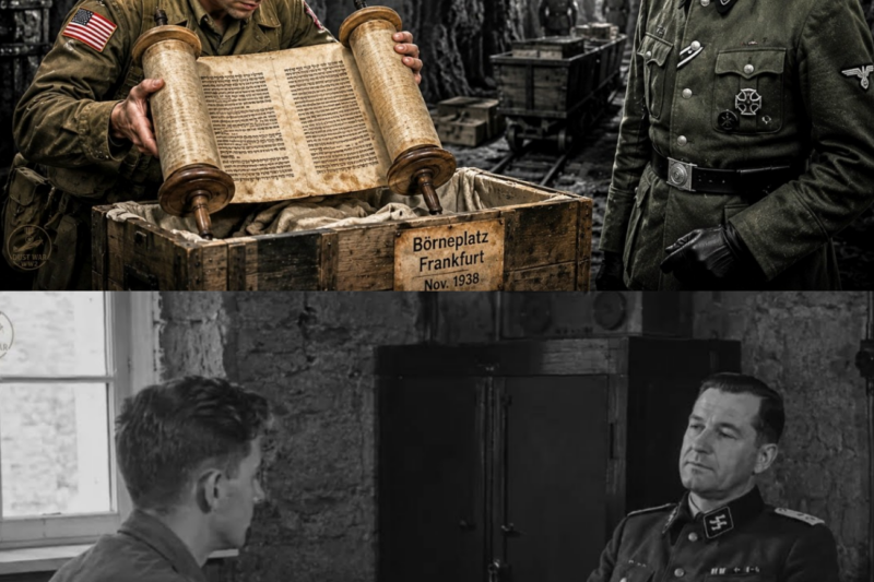 Jewish Soldiers Found His Family’s Torah Inside Nazi Mine — Then the SS Officer Walked In