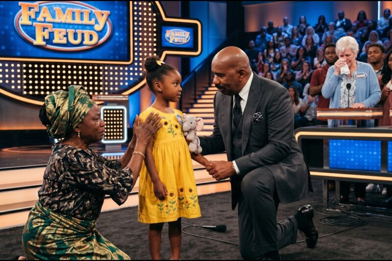 What Did This 7-Year-Old Say That Made Steve Harvey Step Away From His Podium?