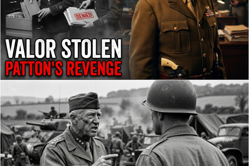 A Hero’s Medal Was Quietly Downgraded — Then Patton Found Out