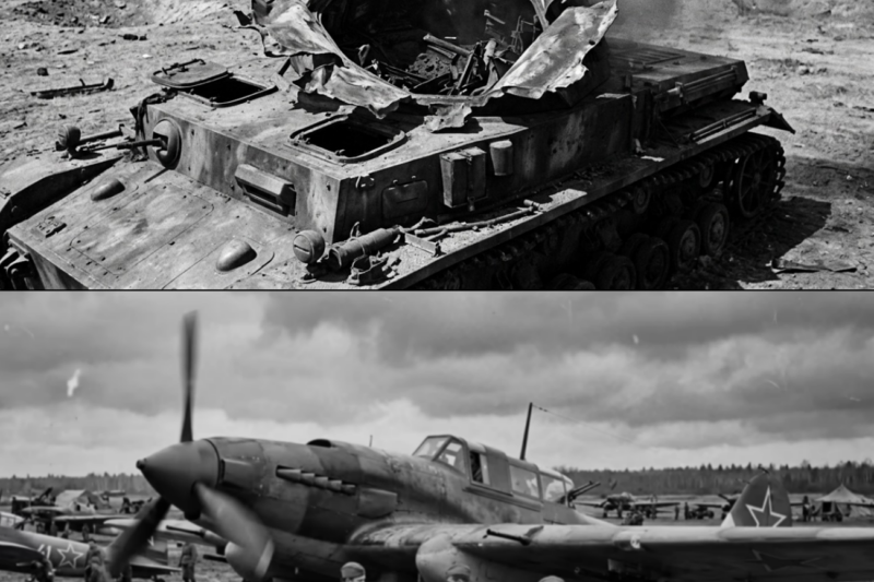 The Soviet IL-2 Dive Method That Hit German Tank Roofs Where Armour Was Only 15mm Thick
