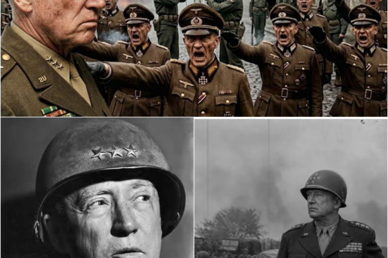 What Patton Did When Wehrmacht Officers Saluted Hitler Instead of the American Flag