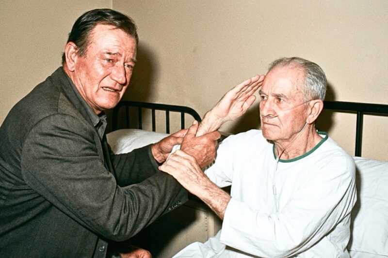 John Wayne Said ‘I Don’t Deserve That Salute’ — The Veteran Whispered Back Three Words