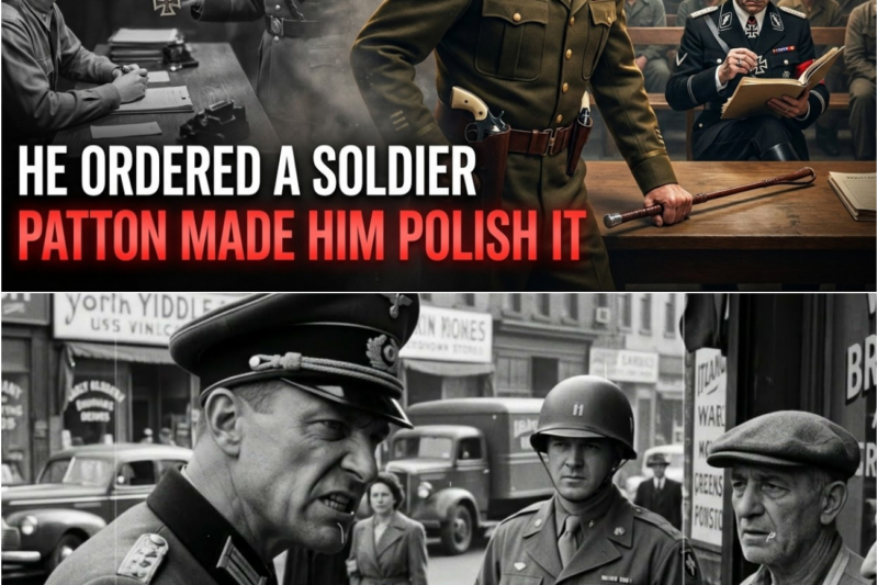 What Patton Did When an SS Officer Ordered an American Soldier to Polish His Iron Cross