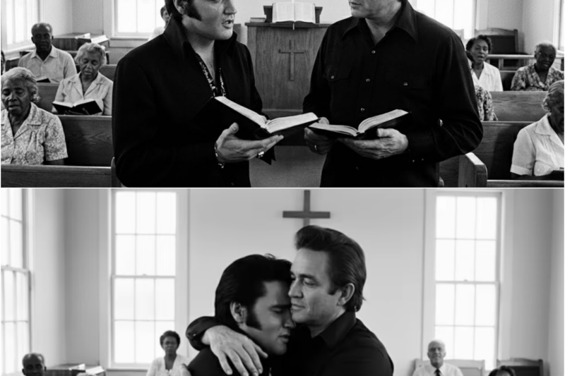 Elvis and Johnny Cash Sang GOSPEL Together in a Small Church — The World Was NEVER Meant to Know