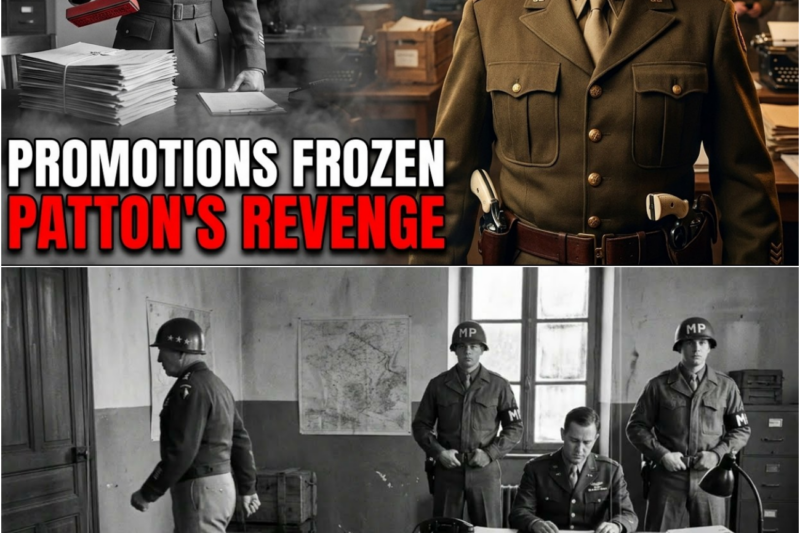Their Promotions Sat on One Desk for Six Months — Patton Found Out