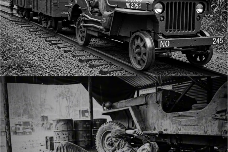 In 1944, the US Had No Locomotives in the Pacific — So They Built the Railway Jeep