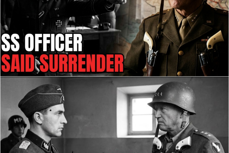 What Patton Said When an SS Officer Told Him to Surrender in His Own HQ
