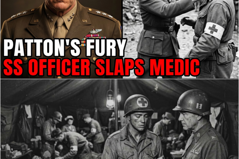 What Patton Did When an SS Officer Slapped an American Medic