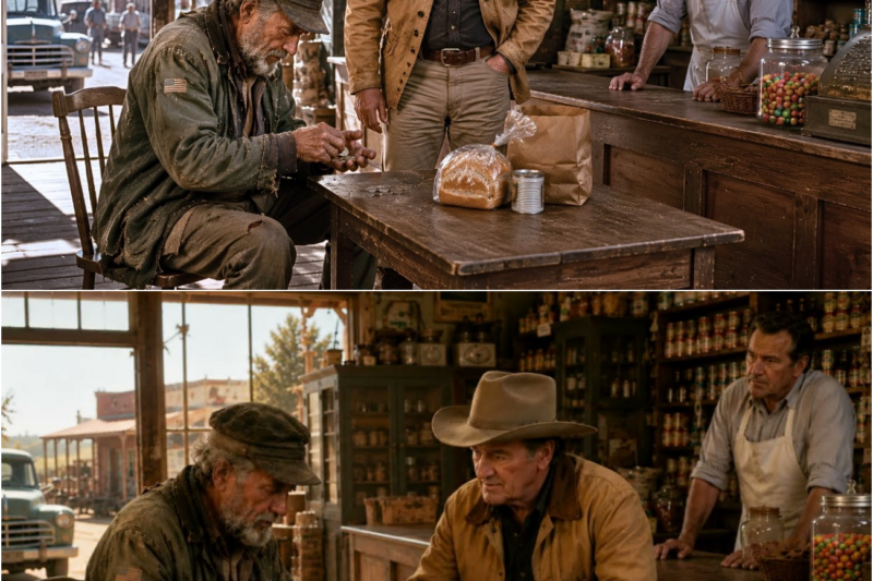 John Wayne Saw A Homeless Veteran Counting Coins For Bread In Texas 1959 — Then He Reached Into His
