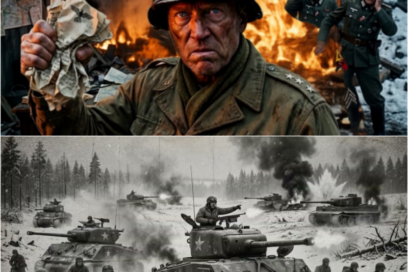 What Patton Did When Wehrmacht Staff Laughed About American Losses in the Hürtgen Forest