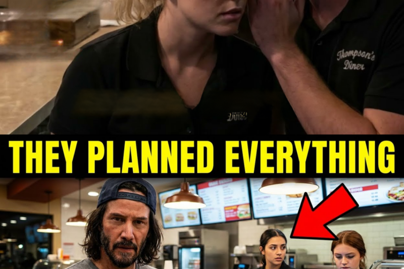 Keanu Reeves Buys A Sandwich At His Own Diner, Stops Cold When He Hears 2 Cashiers