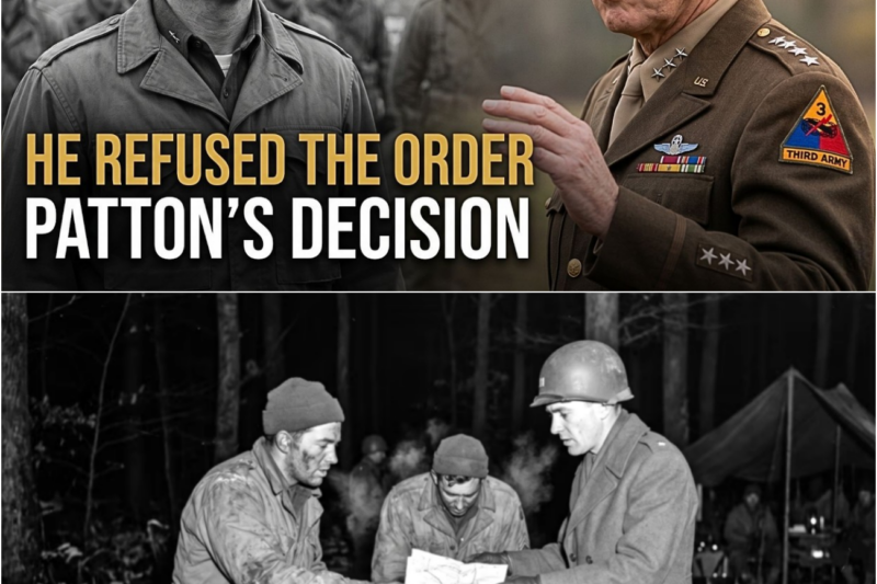 American Colonel Refused Patton’s Order in Front of His Men — What Happened Next Was Unexpected