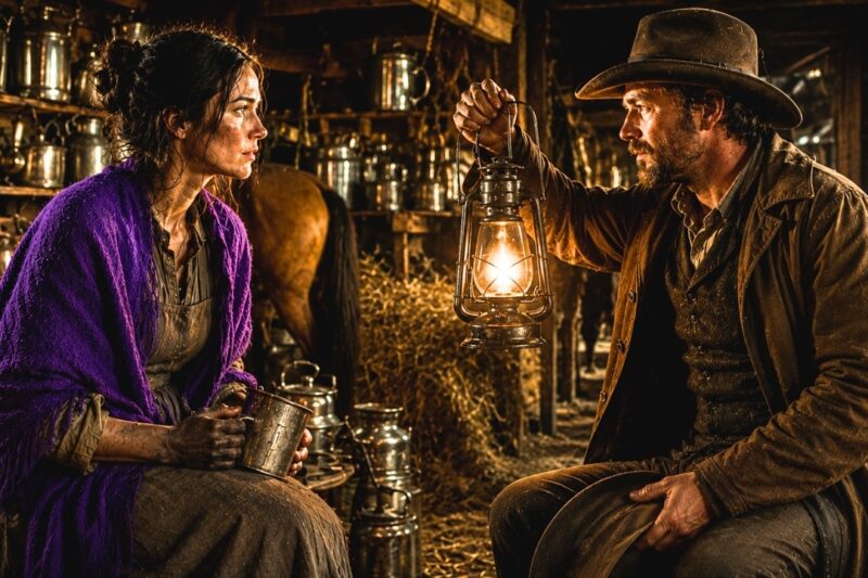 “Aren’t You Afraid Out Here?” He Asked the Woman Sleeping in His Hayloft