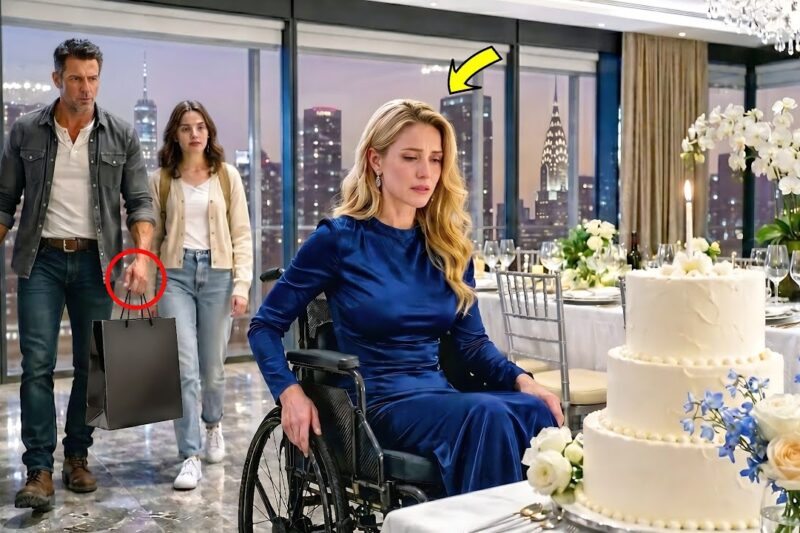 No One Showed Up for the Paralyzed CEO’s Birthday—Then a Single Dad Shocked Everyone!