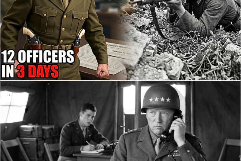 “What Patton Did When a German Sniper Killed 12 of His Officers in Three Days”
