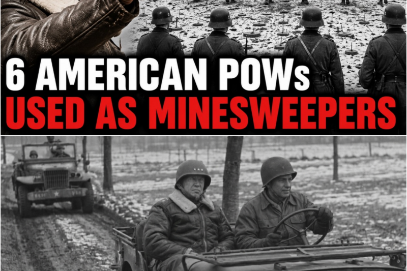 When Patton Discovered SS Guards Using Americans as Mine Detectors