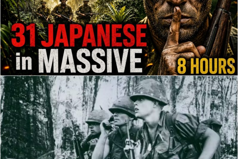 When 180 Japanese Encircled 28 Marines — Silent Hunter Killed 31 in 8 Hours