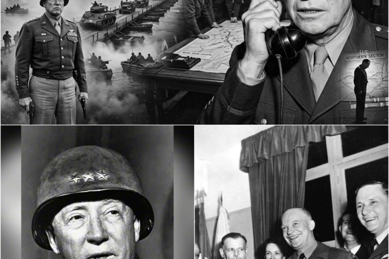 Why Eisenhower Stayed Silent After Patton Beat Montgomery Across the Rhine
