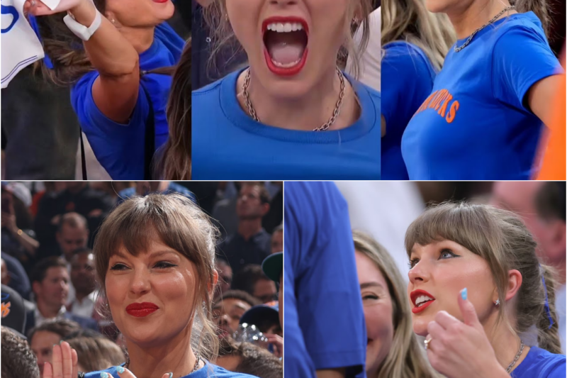 When Taylor Swift Became Travis Kelce: The Unforgettable Courtside Magic at the Knicks’ Historic NBA Finals Comeback