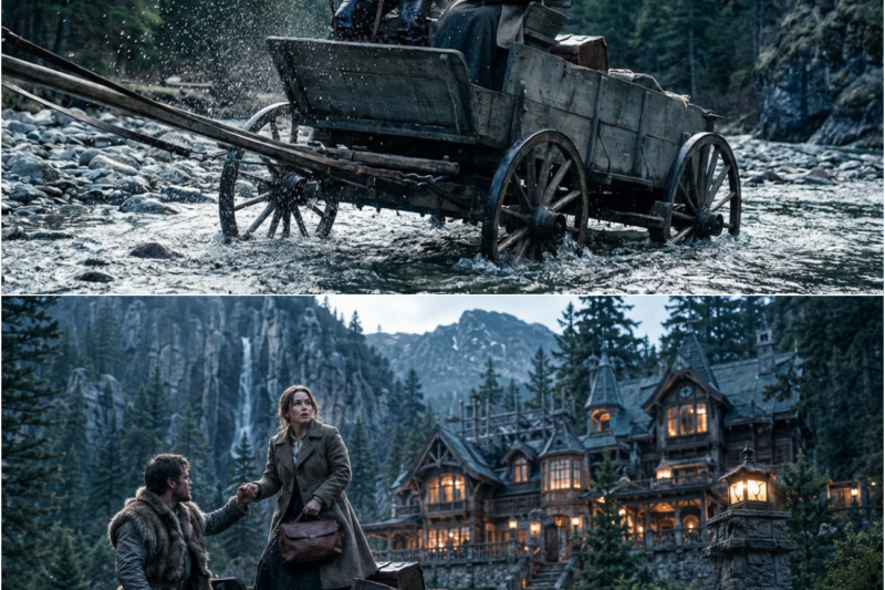 She Married a Poor Mountain Man but he drove her to His Secret Hidden Mansion|1885 Wild West Love