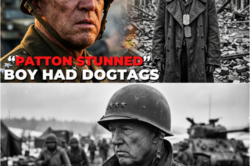 What Patton Said When He Found a 12-Year-Old Boy Carrying American Dogtags