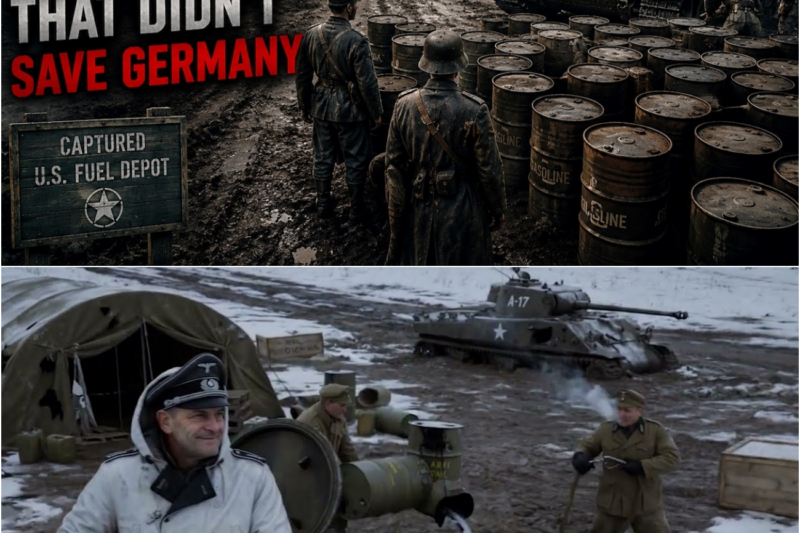 How a German Colonel Captured 50,000 Gallons of American Fuel and Realized Germany Was Doomed