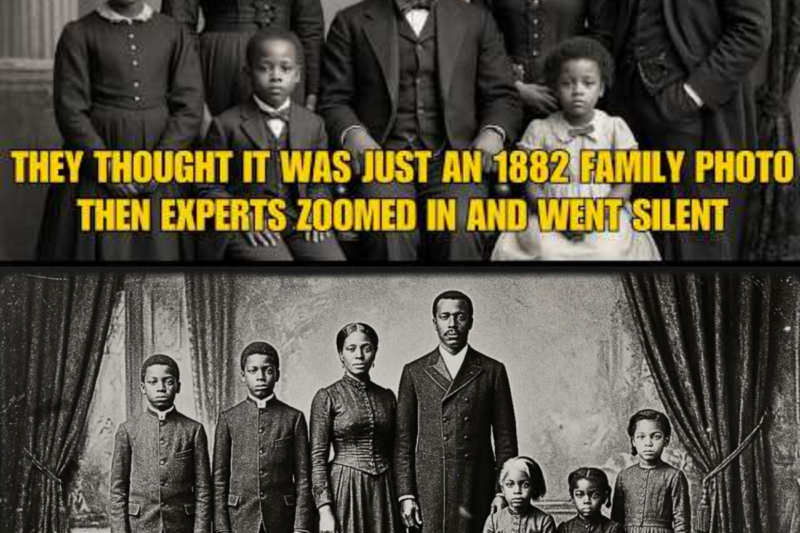 It was just a family photo from 1882 — And Experts Turn Pale When They Zoom In! 