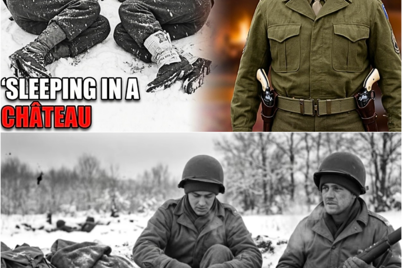 What Patton Did When He Found Out a General Was Living in a Château While His Men Slept in the Snow