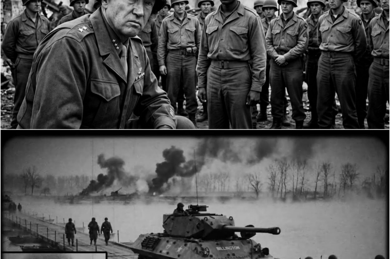 When a Black Soldier Saved 12 White Men — Patton Demanded to Know Why No One Saluted Him!