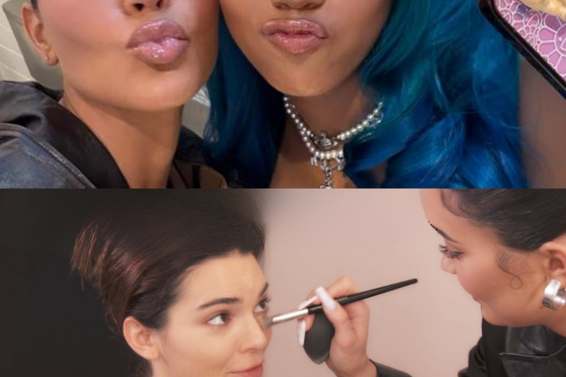 Kylie Jenner Gives Kendall Jenner a Glam Makeover as the Sisters Share Sweet Memories From Their School Days
