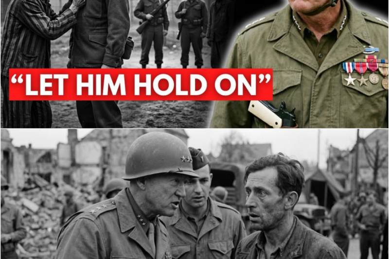 He Grabbed Patton’s Uniform With Both Hands — Patton Let Him