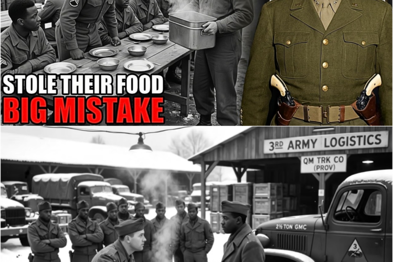 “He Stole Food From Black Troops — Patton Let Them Decide His Punishment”