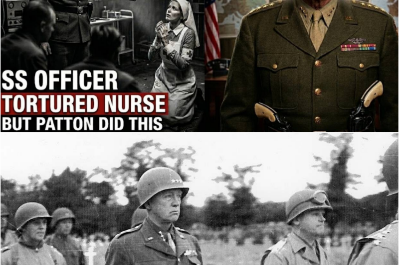 What Patton did to the SS Officer Who Tortured a Red Cross Nurse — This Moment History Never Forget